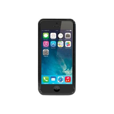 Mobilis T-Series - Achterzijde behuizing voor mobiele telefoon - thermoplastic polyurethaan (TPU) - zwart - voor Samsung Galaxy Xcover 3