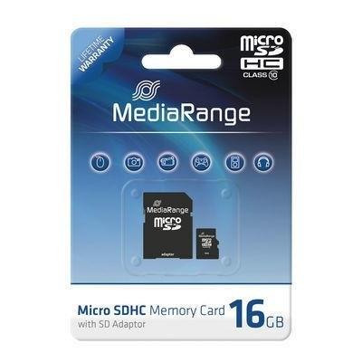 Mediarange 16gb microsdhc (mr958)