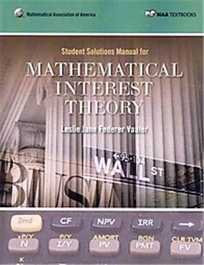 Mathematical Interest Theory