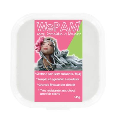 Porcelaine froide à modeler WePam 145 g - Blanc nacré - WePam