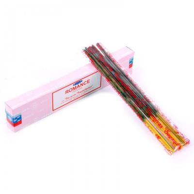 12 Bâtons d'encens Satya Nag Champa Romance rose