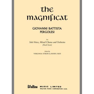 Partitions classique FABER MUSIC PERGOLESI GIOVANNI BATTISTA - MAGNIFICAT, THE - VOCAL SCORES (PAR 10 MINIMUM) Choeur et ensemble vocal