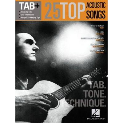 Tab+ 25 Top Acoustic Songs Tab Tone Technique Guitar Recorded Version
