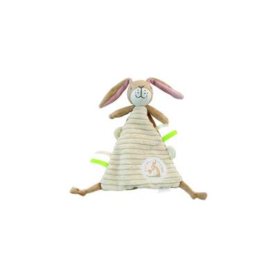 Devine combien je t'aime : Doudou Petit Lièvre Brun. 30cm x 19cm.