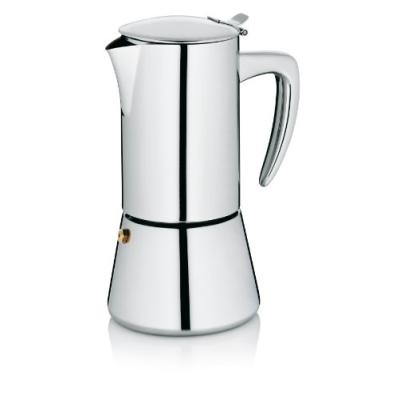 KELA 10836 LATINA CAFETIÈRE ITALIENNE ACIER INOXYDABLE GRIS/ARGENT 20 CM