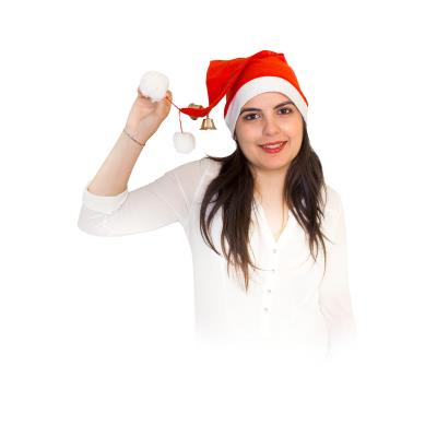Bonnet de Noël à Clochettes