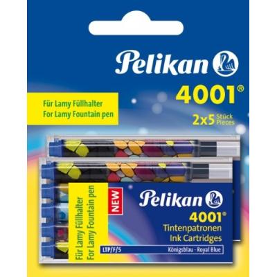Pelikan cartouches dencre pour stylo lamy, bleu royal 338285