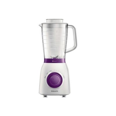 Philips Viva Collection HR2162 - blender - wit/violet