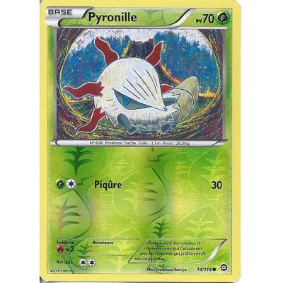 Carte Pokemon - XY11 - Offensive Vapeur - Pyronille - PV 70 - 14/114 - Holo Reverse - VF État correct - Asmodee reconditionné disponible sur Fnac