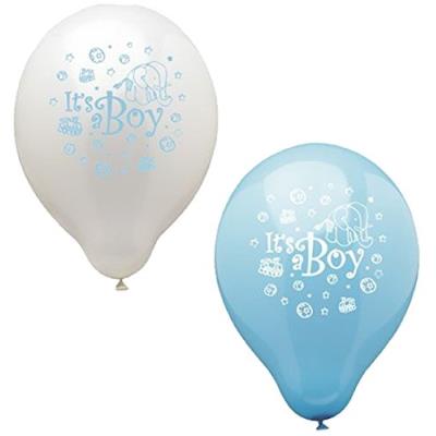 19345 - papstar - 12 luftballons ã? 22 cm it is a boy