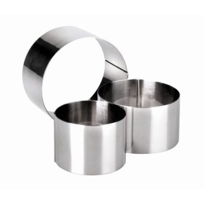 Cercle inox clasica ,8 x 6 cm