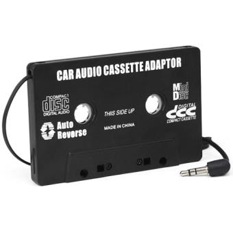 Adaptateur automobile pour CD/MD/MP3, Noir