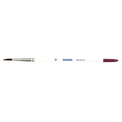 Pinceaux Aquarelle N°10 - Sachet de 10
