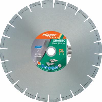 Disque diamant Norton Granito Ø 350 mm Alésage 25,4 - 70184610385