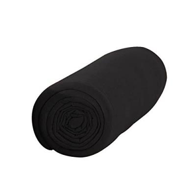 Today 106117 drap housse jersey coton réglisse 140 x 190 cm