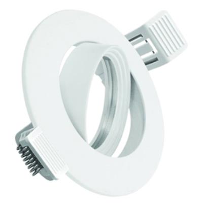 Luminaire rond klak argent century