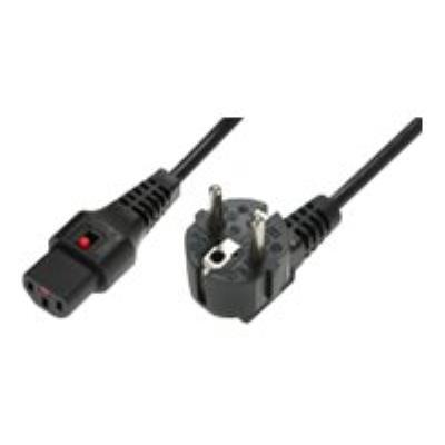 MicroConnect voedingskabel - 1 m