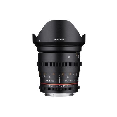Samyang 20mm T1.9 ED AS UMC Cine (Sony E) (Objectifs pour Hybride)