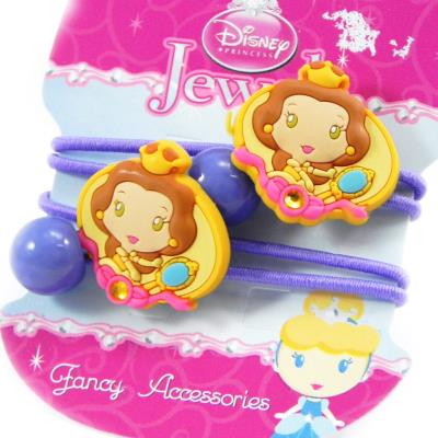 Paire d'élastiques 'Princess Jewels' lavande