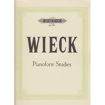 Méthodes et pédagogie EDITION PETERS WIECK - PIANOFORTE STUDIES Piano