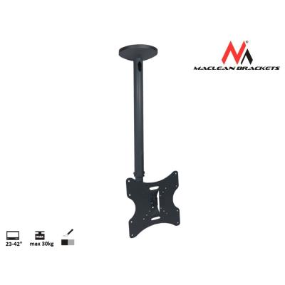Maclean mc-504a b support lcd led plasma plafond tv 23-42 30kg vesa 75-200 plafond support mc-504b