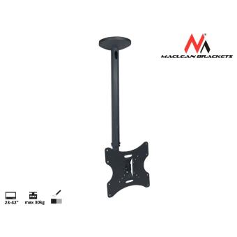 Maclean mc-504a b support lcd led plasma plafond tv 23-42 30kg vesa 75-200 plafond support mc-504b - 1