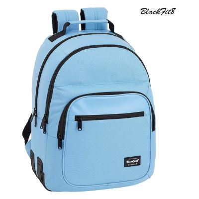 Blue Blackfit8 Sac à dos Cartable double adaptable 42x32