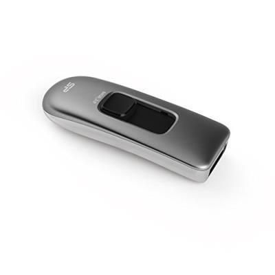 Pendrive 64gb silicon power usb 3.0 m70 silver sp064gbuf3m70vis