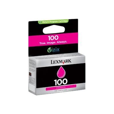 Lexmark Cartridge No. 100 - magenta - origineel - inktcartridge - LCCP, LRP