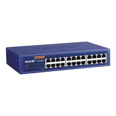 Tenda TEG1024D - switch - 24 poorten