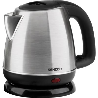 Sencor SWK 1031SS Bouilloire électrique - 2000W - 1 litre - Filtre amovible et lavable pour éliminer les impuretés et les dépôts - Métallisée