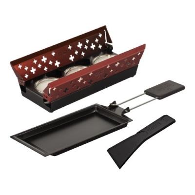 Raclette set candle light mini rouge kuhn rikon 32108