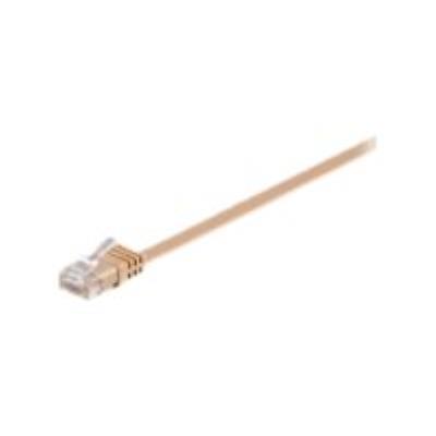 MicroConnect netwerkkabel - 25 cm - lichtbruin