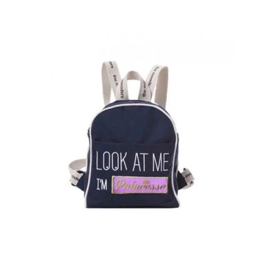 Sac à dos Moodkid marine Patch PRINCESSE