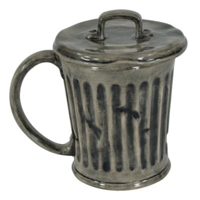 1 rue Sésame - Mug Poubelle en porcelaine 250 ml