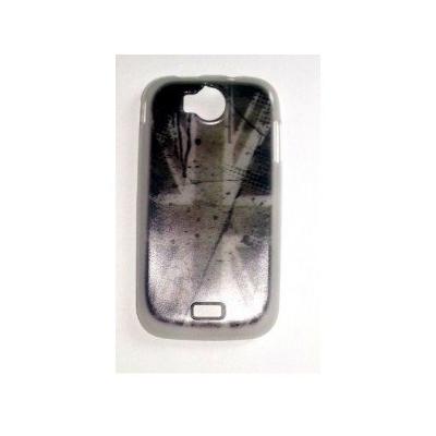 Coque arrière semi-rigide pour Wiko cink Slim motif drapeau Uk vieilli