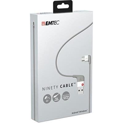 EMTEC Ninety - oplaad-/gegevenskabel voor mobiele telefoon/tablet - 1.2 m