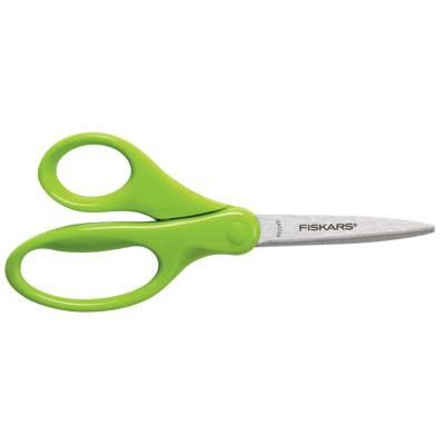 FISKARS - Ciseaux Etudiants 18 cm - bouts pointus, +12 ans - Antimicrobien, droitiers