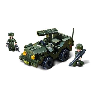 Jeu De Construction - Armee De Terre - Jeep - Sluban M38--B5800