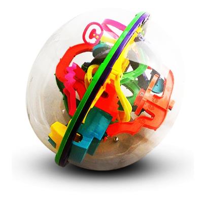 Casse-tête labyrinthe 3D en forme de boule avec 208 étapes - Casse-Tête -  Achat & prix