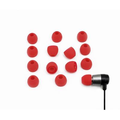 Xcessor Embouts de Remplacement en Silicone 7 Paires. Petit. Rouge