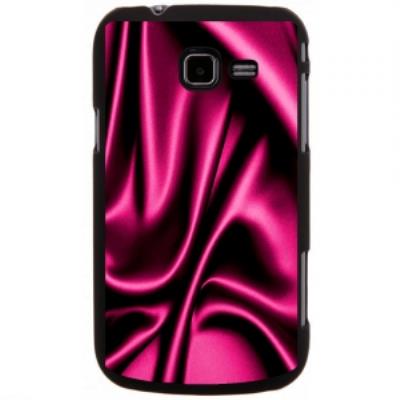 Coque rigide Galaxy Trend Lite S7390 Impression soie rose drapée