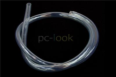 Masterkleer - Tube Watercooling - PVC (Souple) - 10/13 mm (3/8''ID) - 1m - Transparent - Réactif UV Bleu