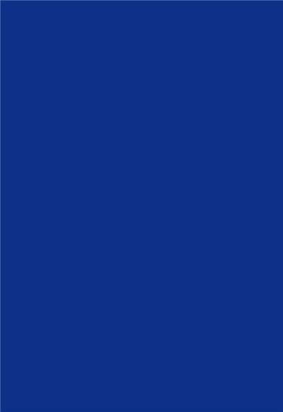 Paquet de 25 cartes pliées Pollen 160x160mm Bleu Nuit 210g