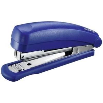 Leitz - Agrafeuse Mini 5517, Capacité Dagrafage: 10 Feuilles,Rouge, Profondeur De La Gorge: 50 Mm, Pour Agrafes No. 10, Ôte-Agr