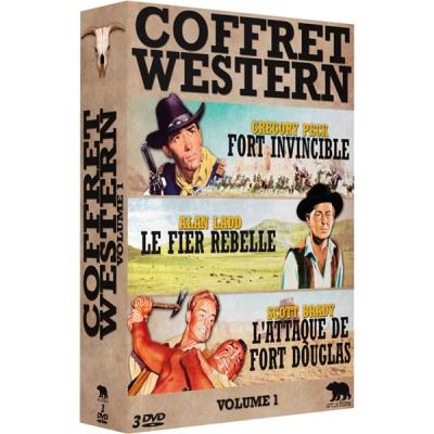 Coffret western : Alan Ladd, Olivia de Havilland, Gregory Peck