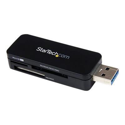 StarTech.com USB 3.0 externe flash-multimediageheugenkaartlezer - SDHC MicroSD - kaartlezer - USB 3.0