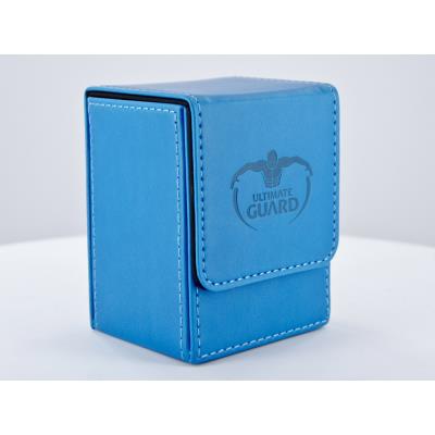 Ultimate Guard - Boîte pour cartes Flip Deck Case 80+ taille standard Bleu