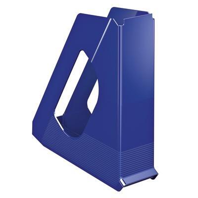 Esselte europost porte-revues en polystyrène bleu foncé 21439