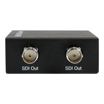 StarTech.com HDMI-naar-SDI-converter – HDMI-naar-3G SDI-adapter met dubbele SDI-uitgang videoconverter - zwart